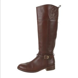 Tory Burch leather riding boots